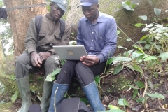 Camera-trap-checks-in-kom-forest-with-ecoguards