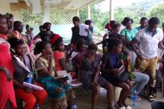 Mushroom production training by Sekakoh, Dibamba, Cameroon