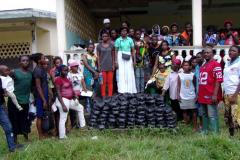 Mushroom production training by Sekakoh, Dibamba, Cameroon